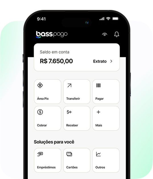 Mockup app Bass Pago